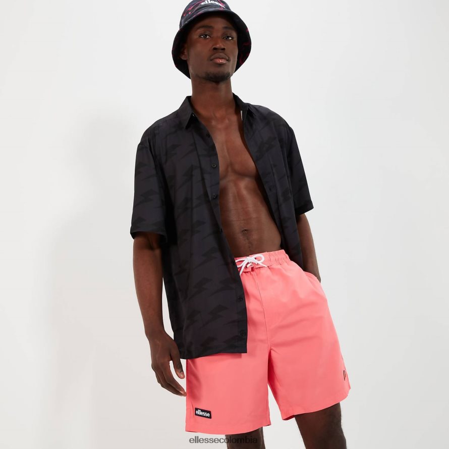 ropa rosa hombres Ellesse señora nadar corto 00TXB454