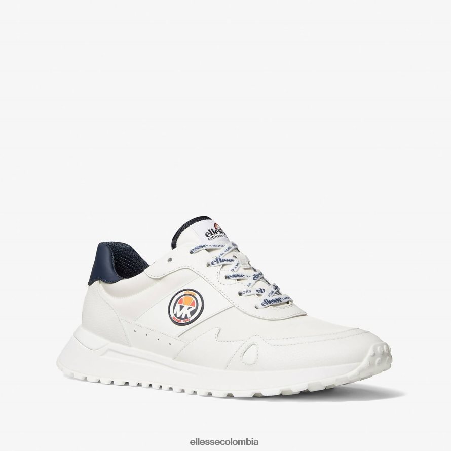 zapatos blanco hombres Ellesse entrenador de millas mk 00TXB459
