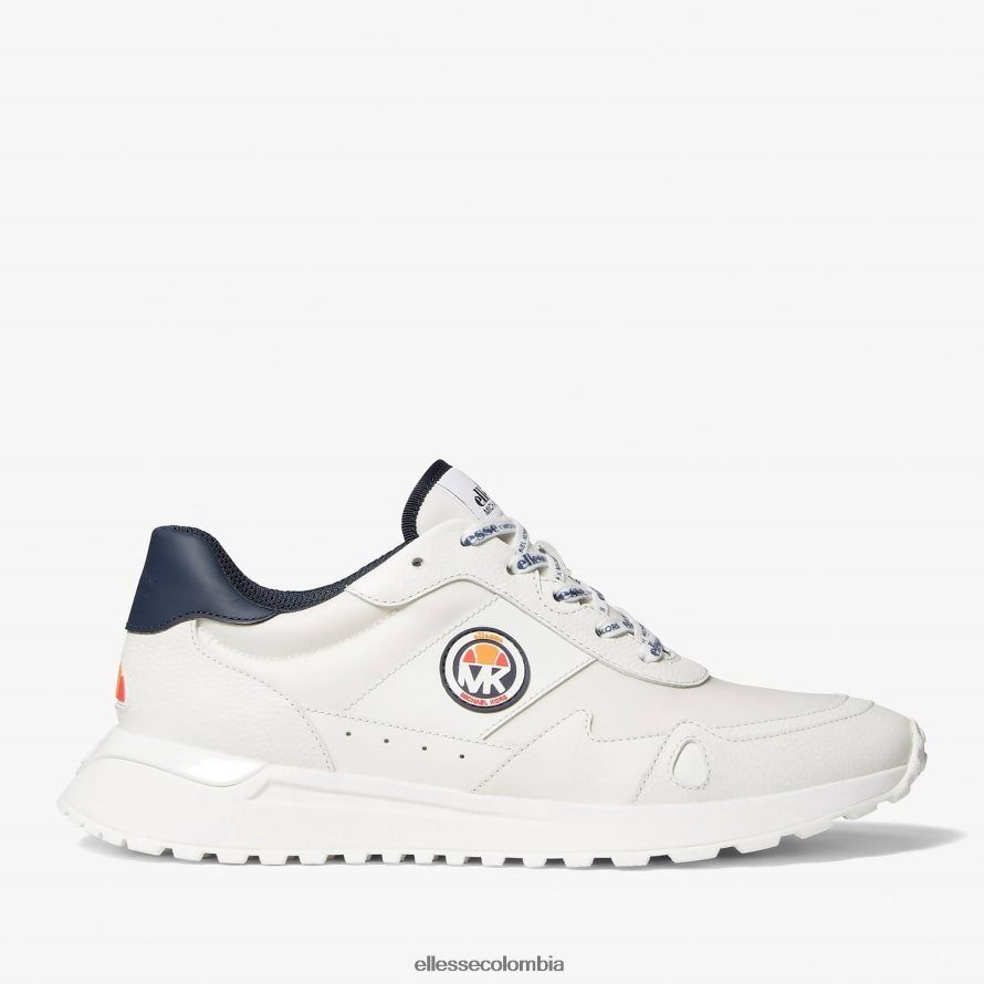 zapatos blanco hombres Ellesse entrenador de millas mk 00TXB459
