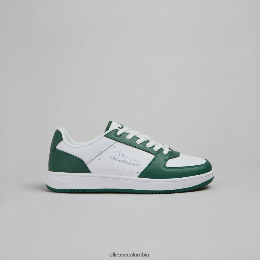 zapatos blanco verde hombres Ellesse suela panaro 00TXB539