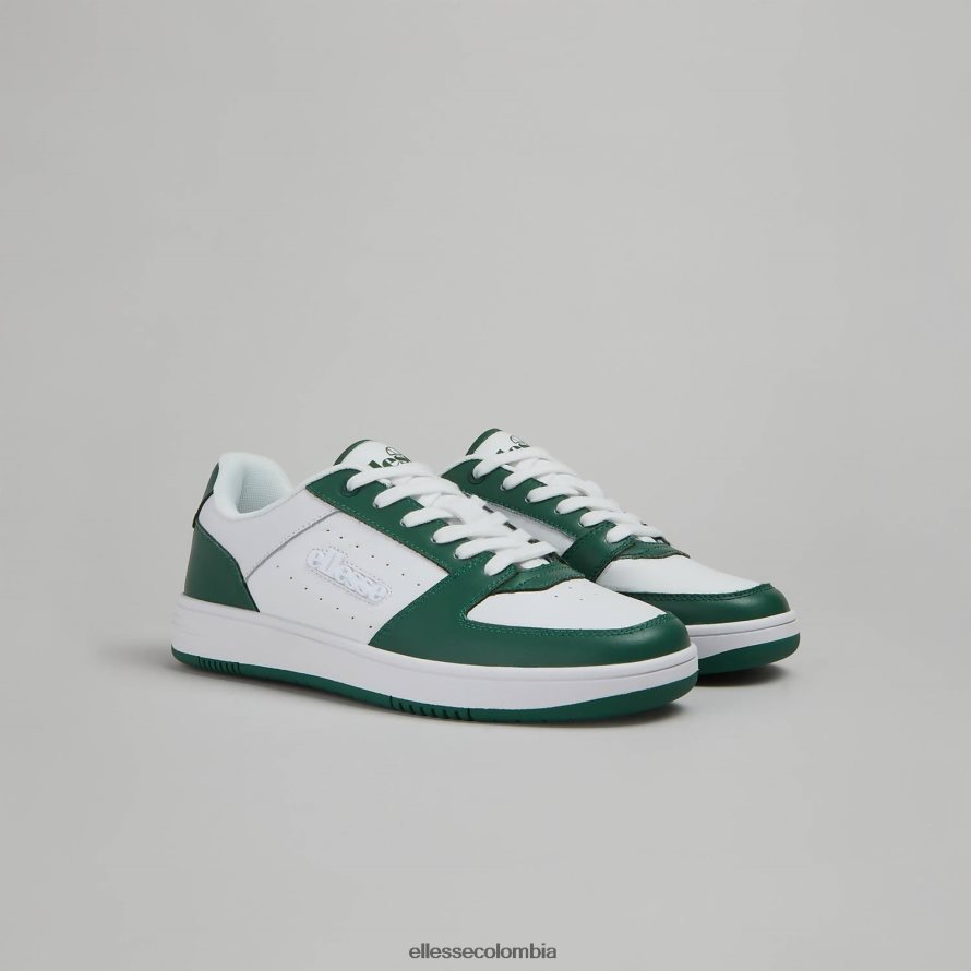 zapatos blanco verde hombres Ellesse suela panaro 00TXB539