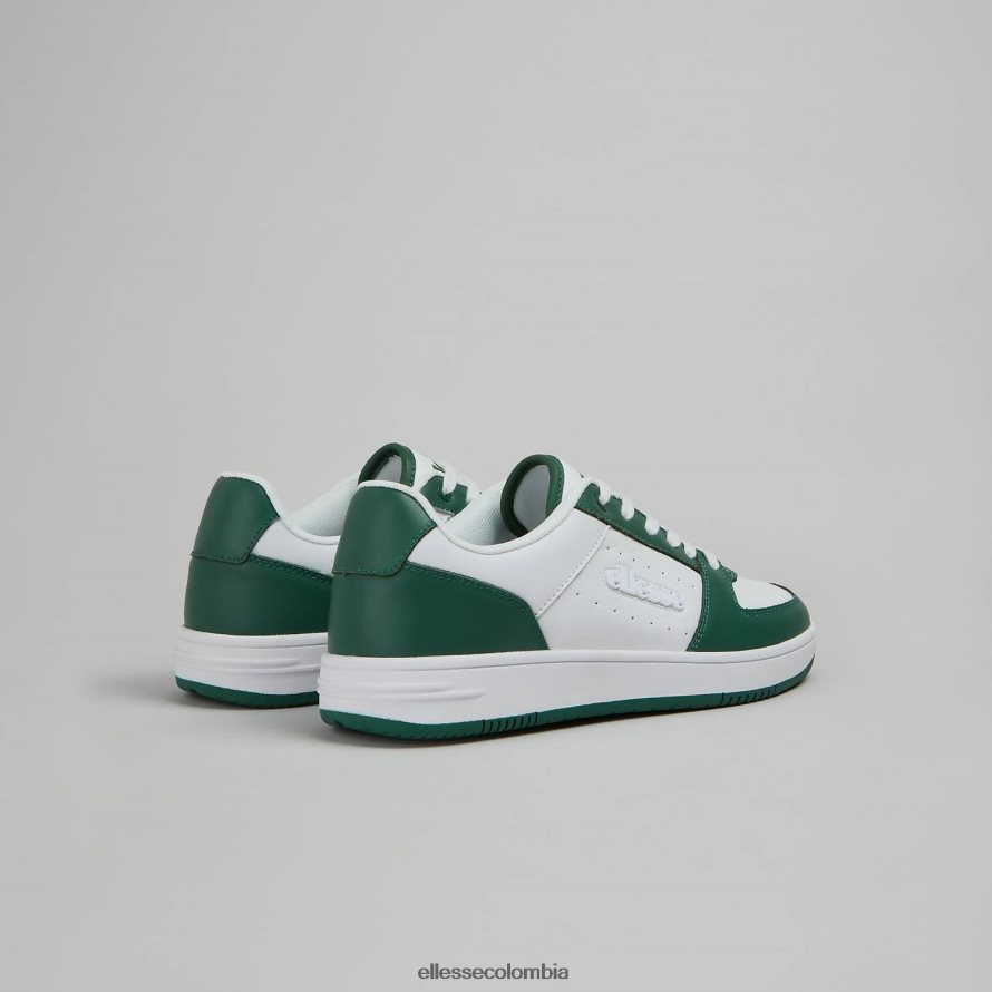 zapatos blanco verde hombres Ellesse suela panaro 00TXB539