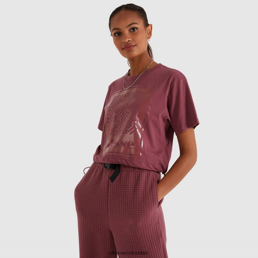 ropa Rosa oscuro mujer Ellesse camiseta corta de almendras 00TXB215