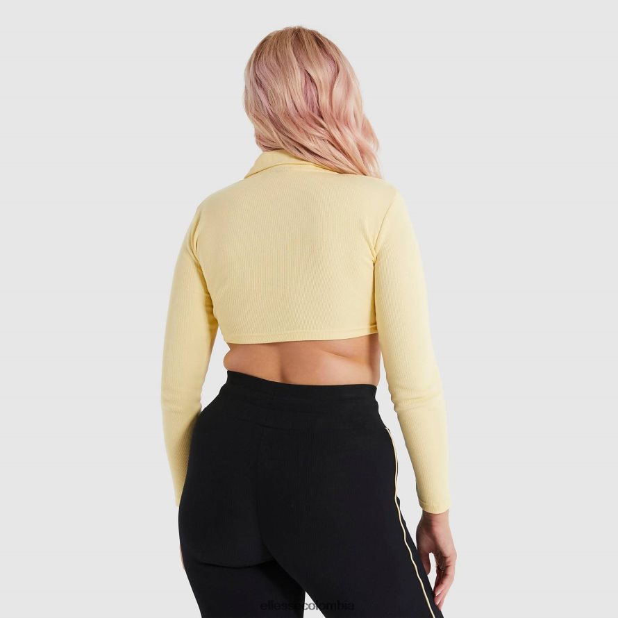 ropa amarillo claro mujer Ellesse camiseta corta harrie 00TXB198
