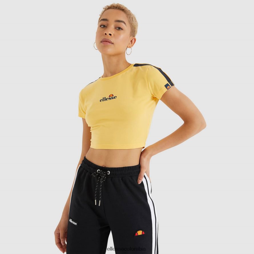 ropa amarillo mujer Ellesse camiseta corta latus 00TXB208