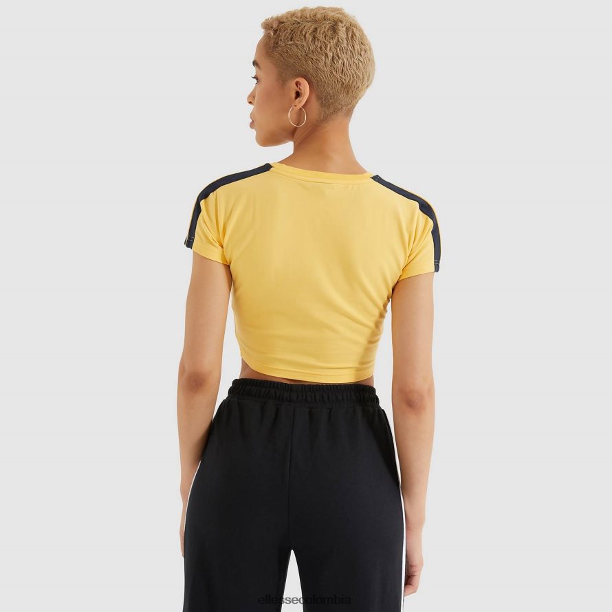 ropa amarillo mujer Ellesse camiseta corta latus 00TXB208