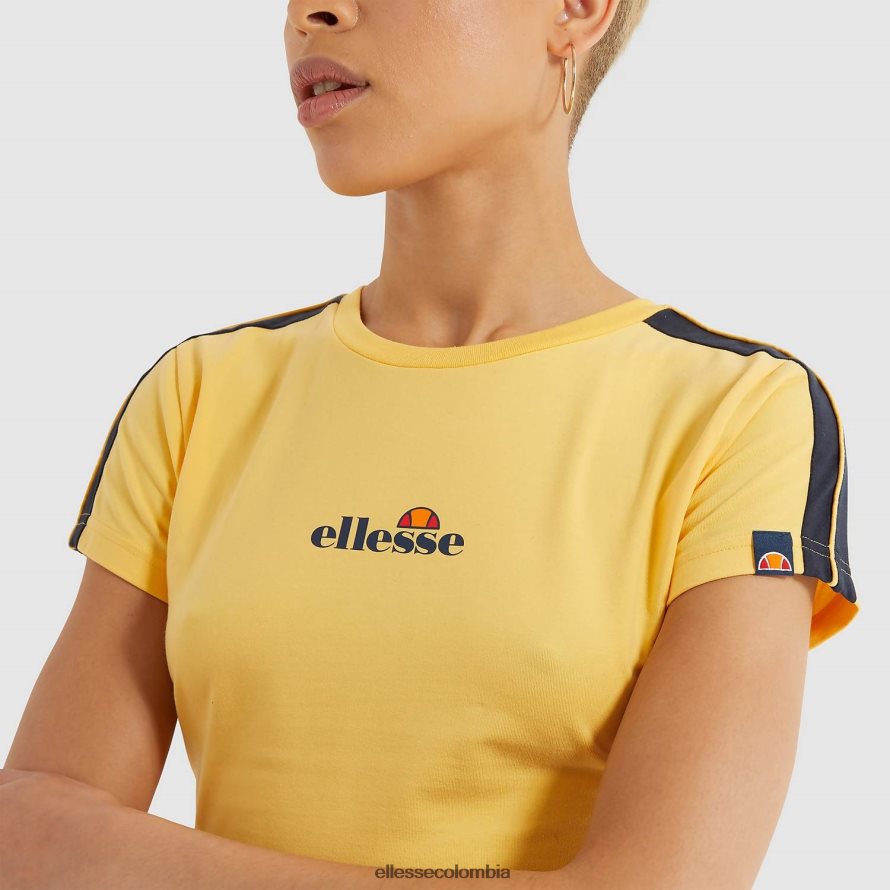 ropa amarillo mujer Ellesse camiseta corta latus 00TXB208