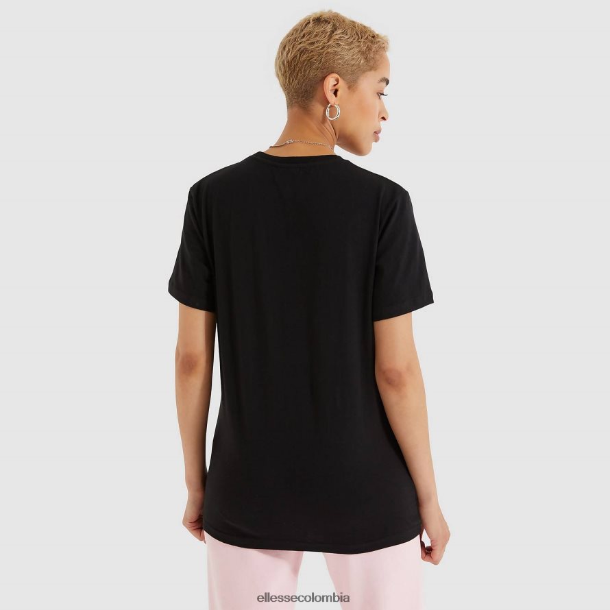 ropa antracita mujer Ellesse camiseta albany negra 00TXB61