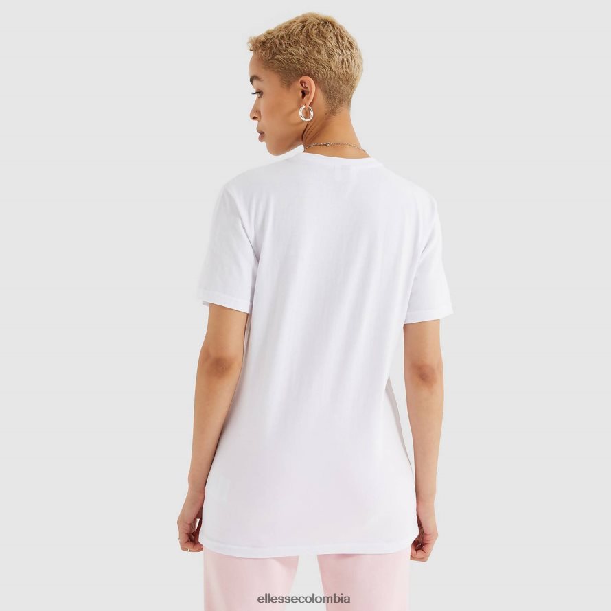 ropa blanco mujer Ellesse camiseta albania 00TXB62