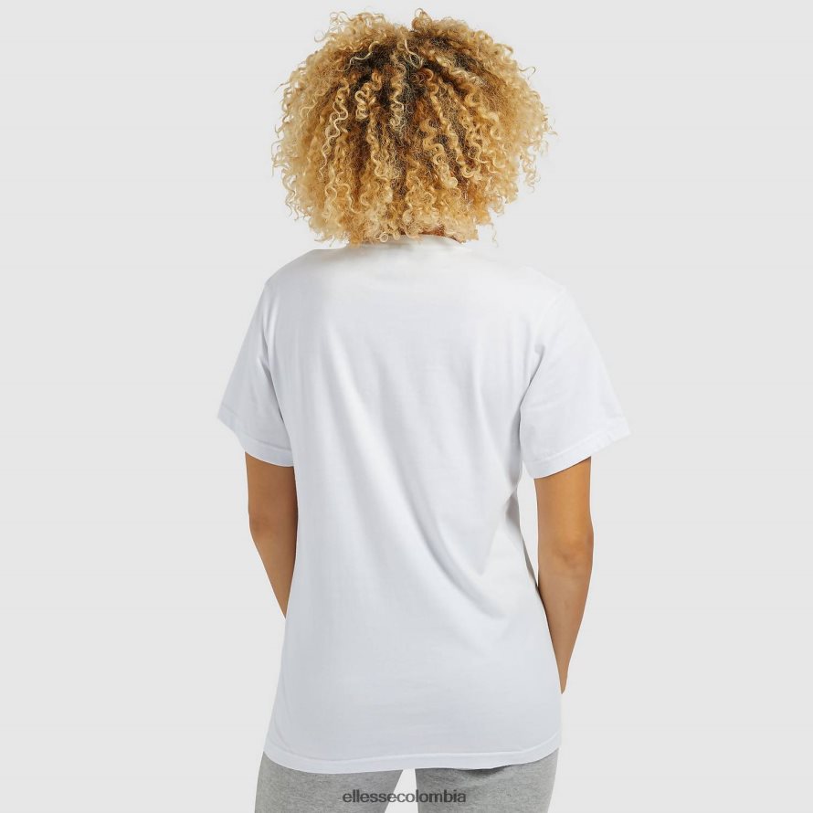 ropa blanco mujer Ellesse camiseta albania 00TXB62