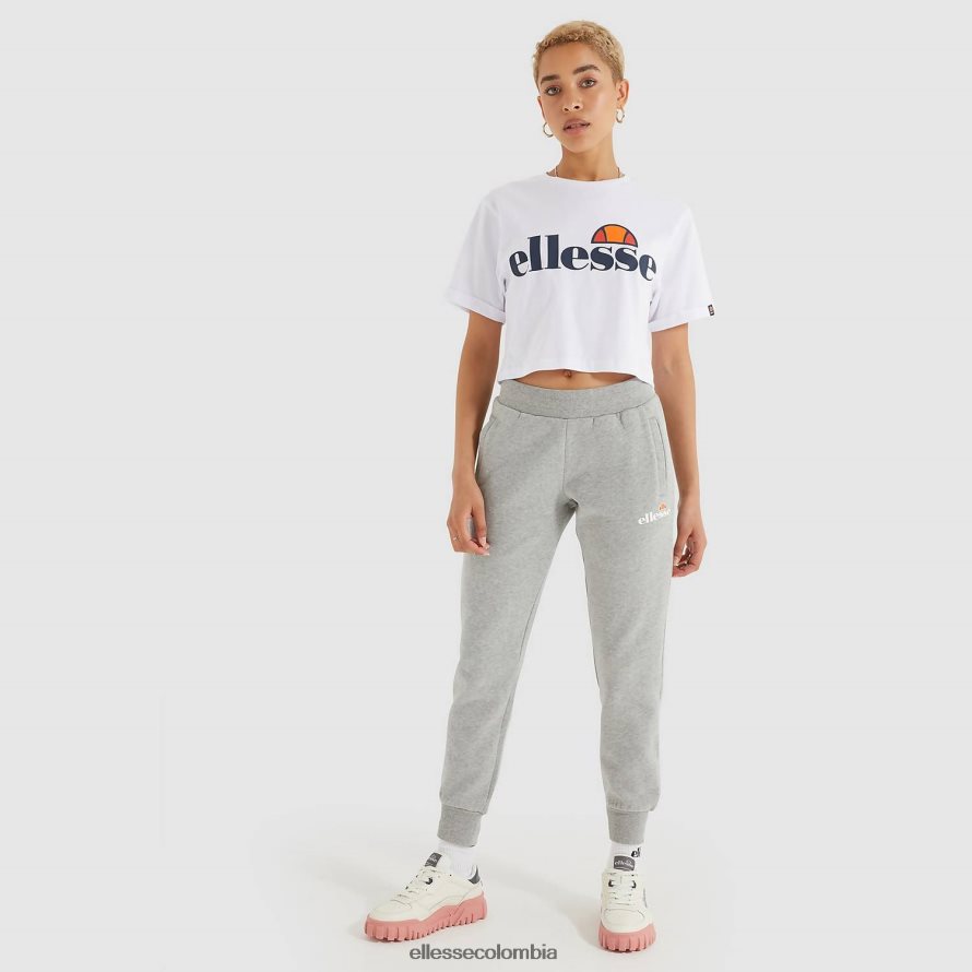 ropa blanco mujer Ellesse camiseta corta alberta 00TXB67