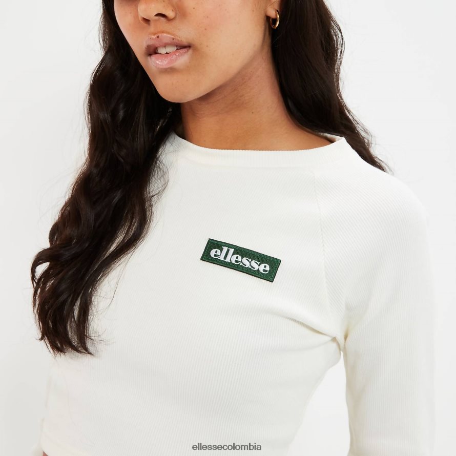 ropa blanquecino mujer Ellesse camiseta corta de manga larga Linny 00TXB92