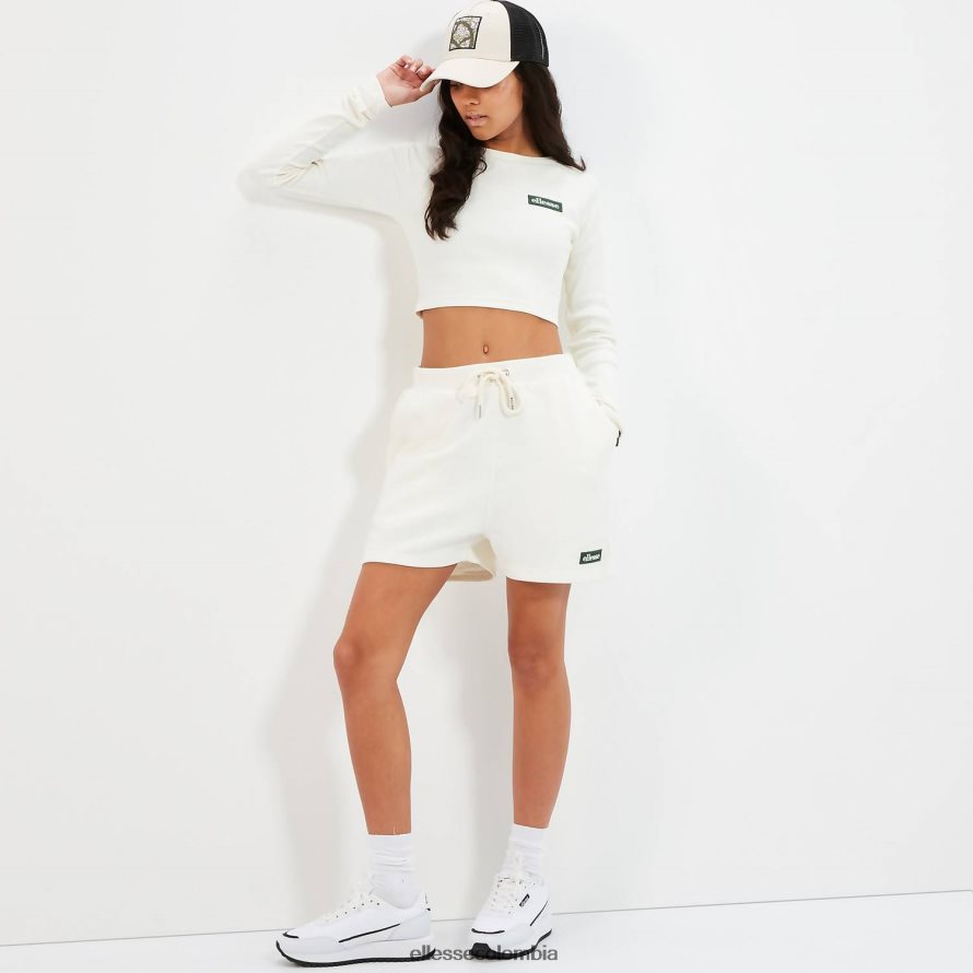 ropa blanquecino mujer Ellesse camiseta corta de manga larga Linny 00TXB92