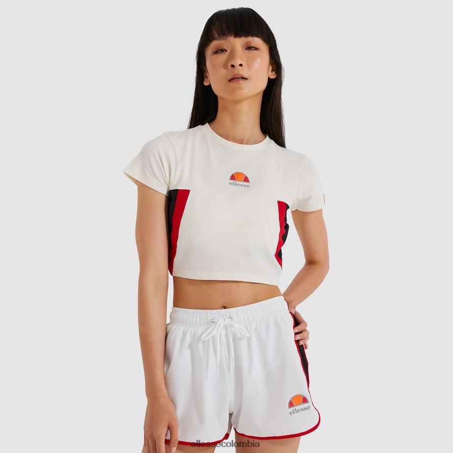ropa blanquecino mujer Ellesse camiseta corta mathia 00TXB217