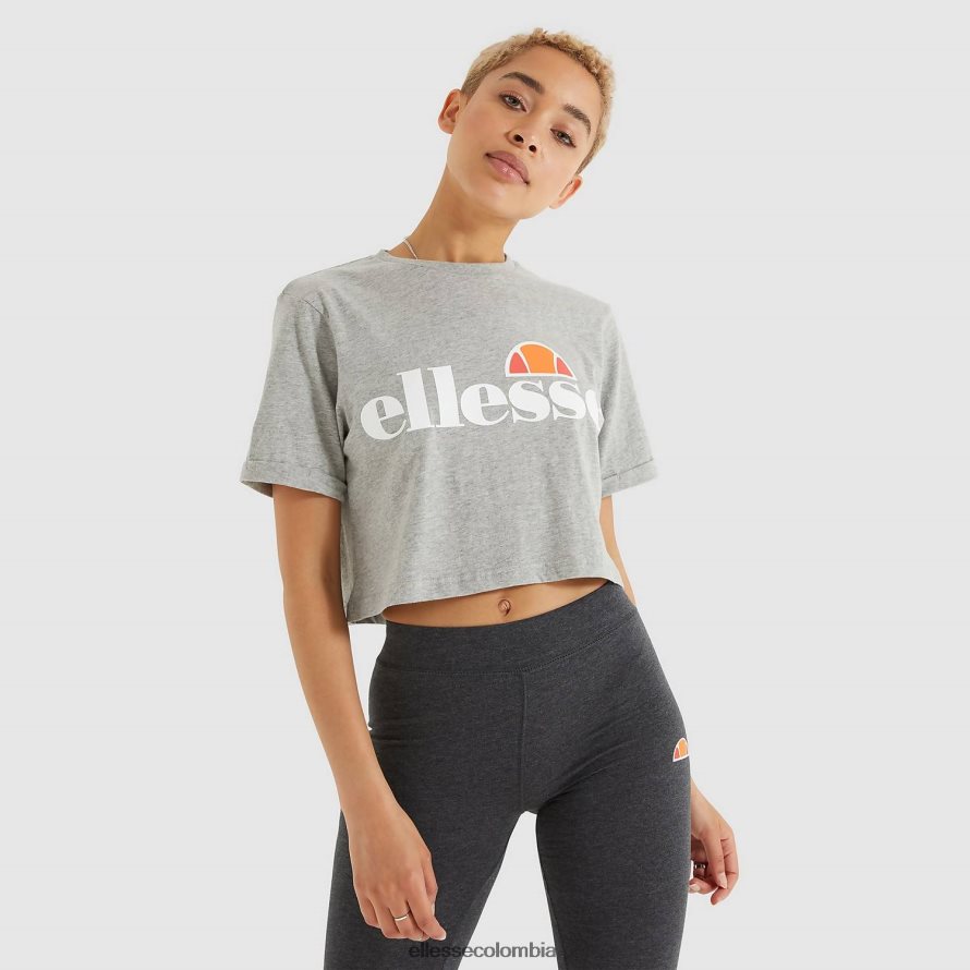 ropa marga gris mujer Ellesse camiseta corta alberta 00TXB69