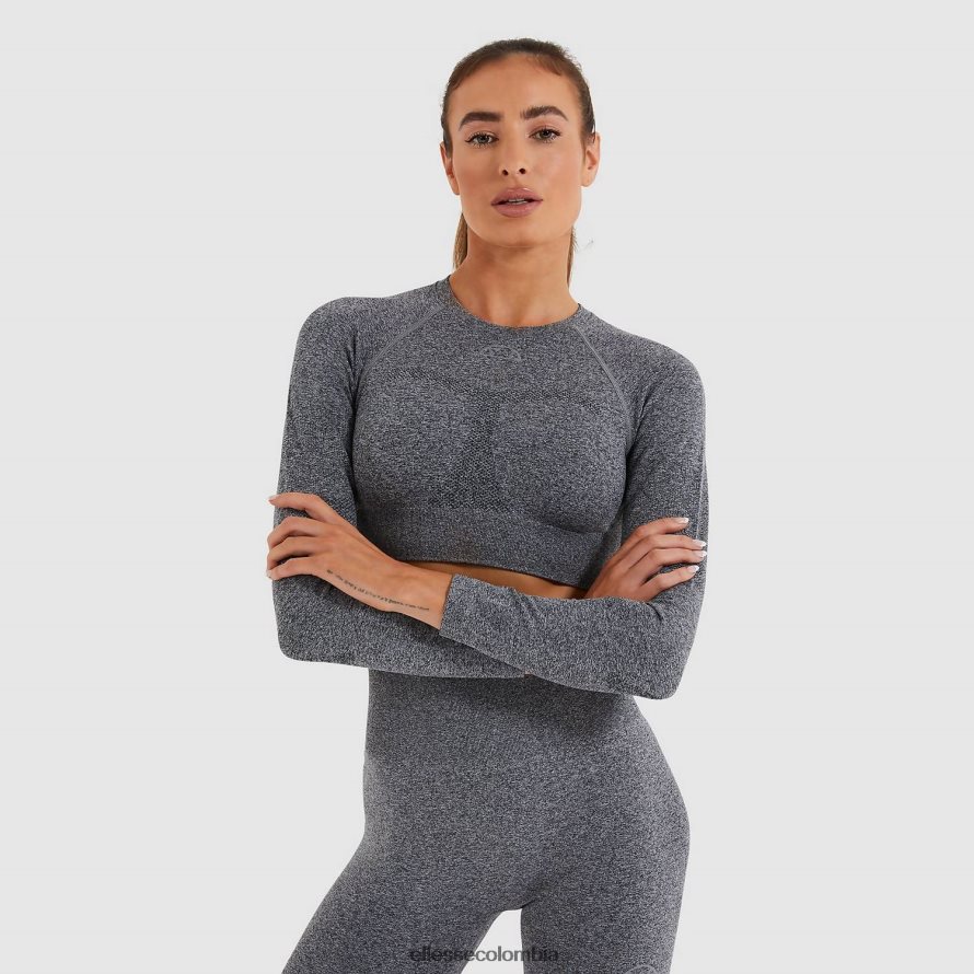ropa marga gris oscuro mujer Ellesse camiseta corta vamp ls 00TXB201