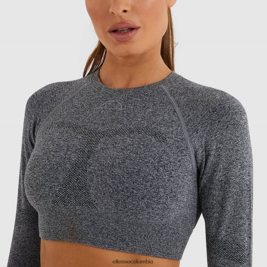 ropa marga gris oscuro mujer Ellesse camiseta corta vamp ls 00TXB201