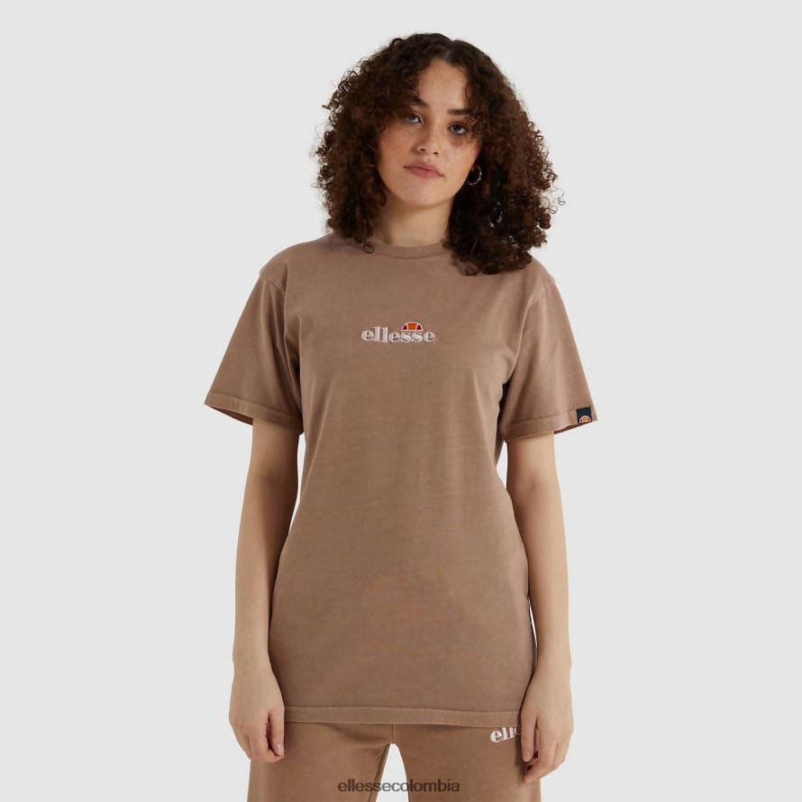 ropa marrón mujer Ellesse camiseta de achiote 00TXB248