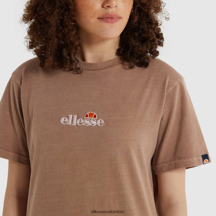 ropa marrón mujer Ellesse camiseta de achiote 00TXB248
