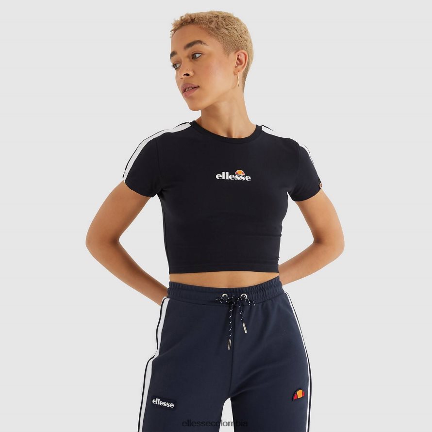 ropa negro mujer Ellesse camiseta corta latus 00TXB206