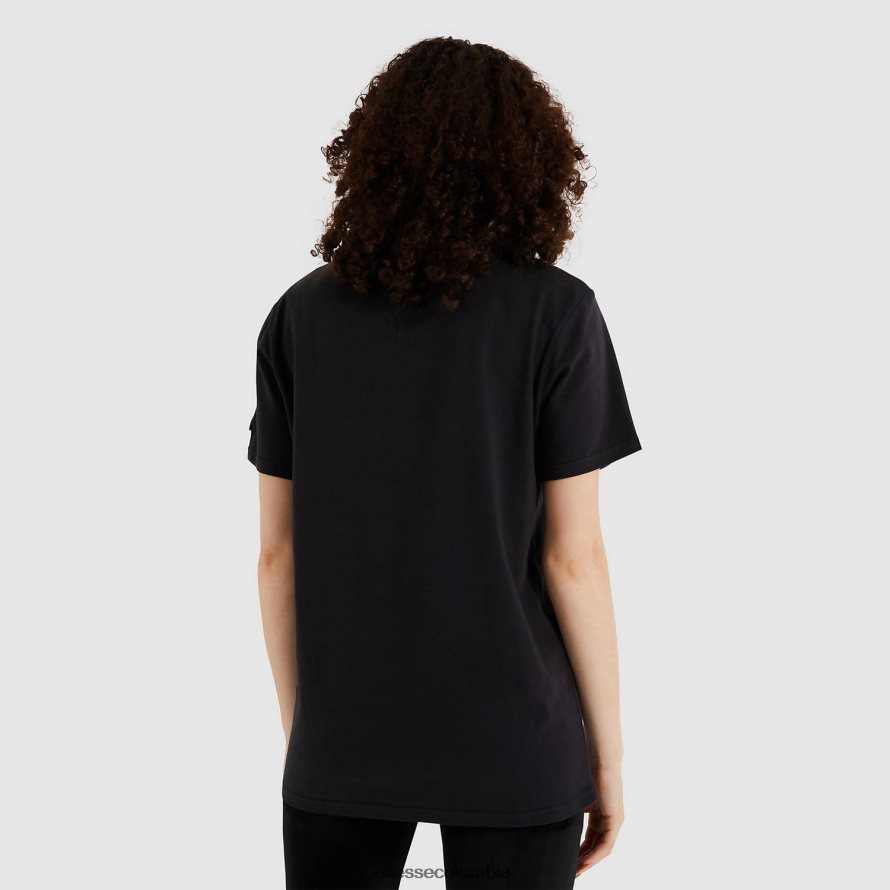 ropa negro mujer Ellesse camiseta miresa lavada 00TXB238