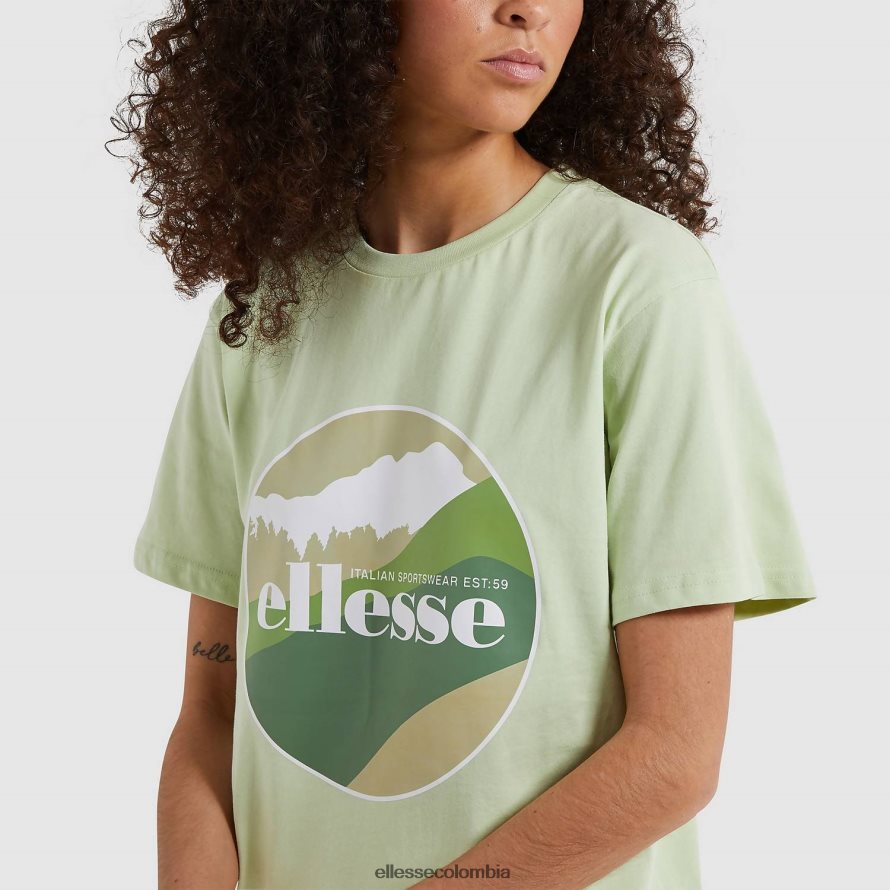 ropa verde claro mujer Ellesse camiseta shabunda 00TXB221
