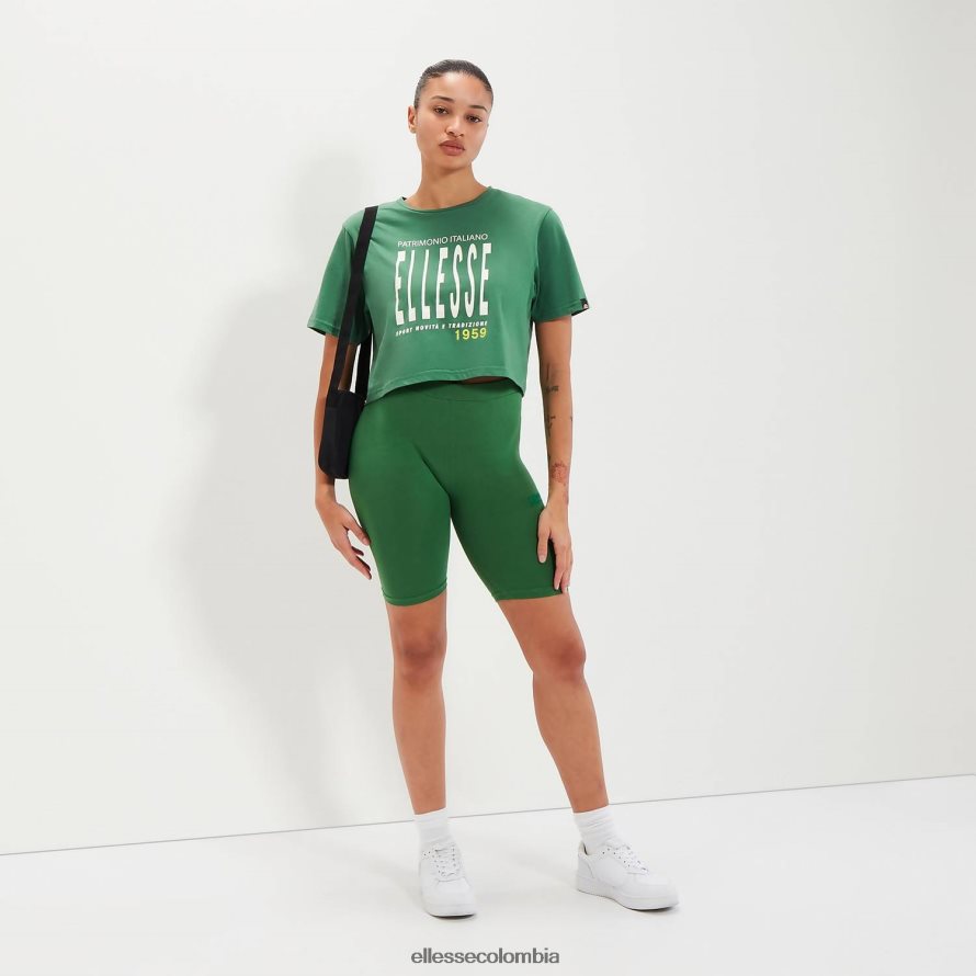 ropa verde mujer Ellesse camiseta corta volia 00TXB87