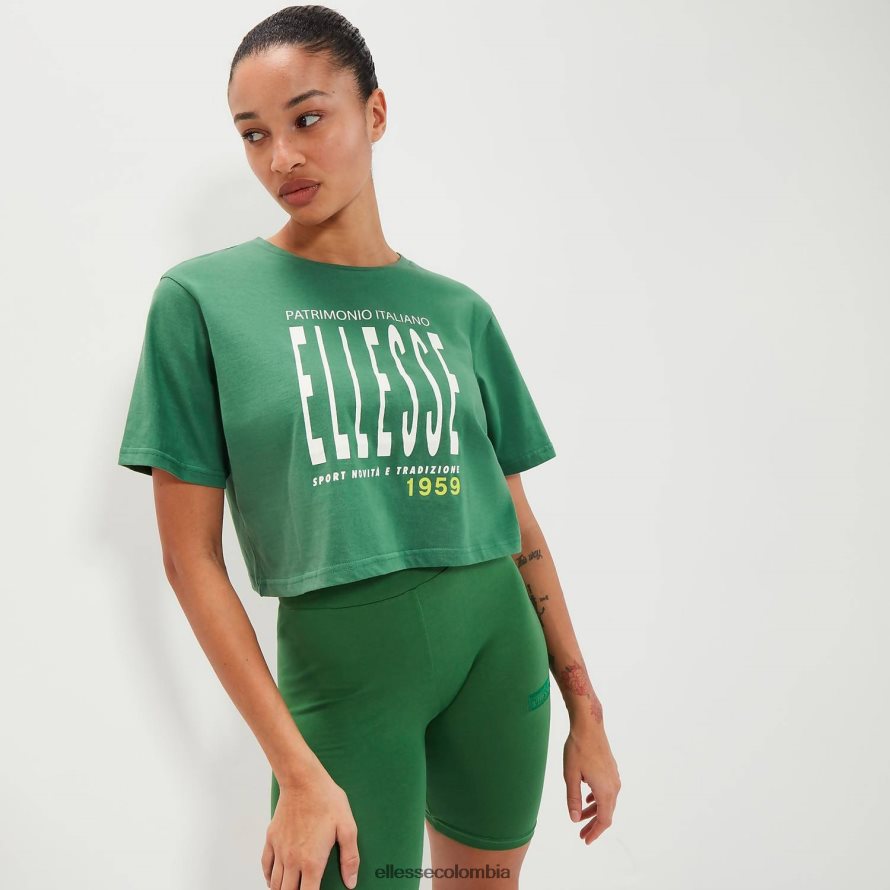 ropa verde mujer Ellesse camiseta corta volia 00TXB87