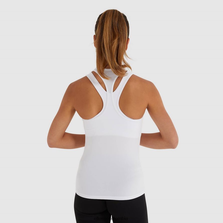 ropa blanco mujer Ellesse top curasci sin mangas 00TXB77