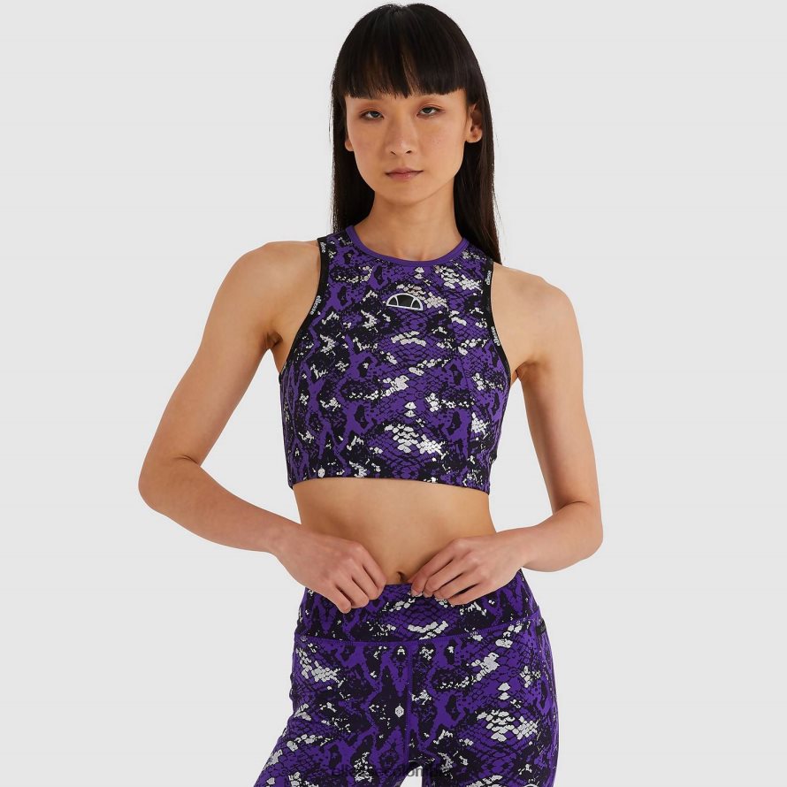 ropa todo estampado mujer Ellesse chaleco corto kinarva 00TXB199