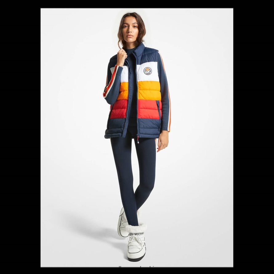 ropa blanco mujer Ellesse chaleco de esquí mk vail 00TXB13
