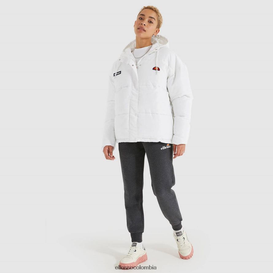 ropa blanco mujer Ellesse chaqueta acolchada pejo 00TXB2
