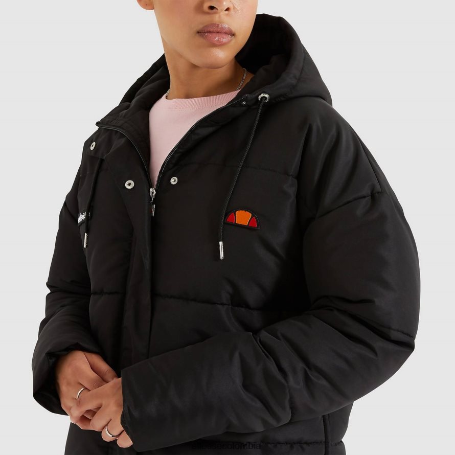 ropa negro mujer Ellesse chaqueta acolchada pejo 00TXB1