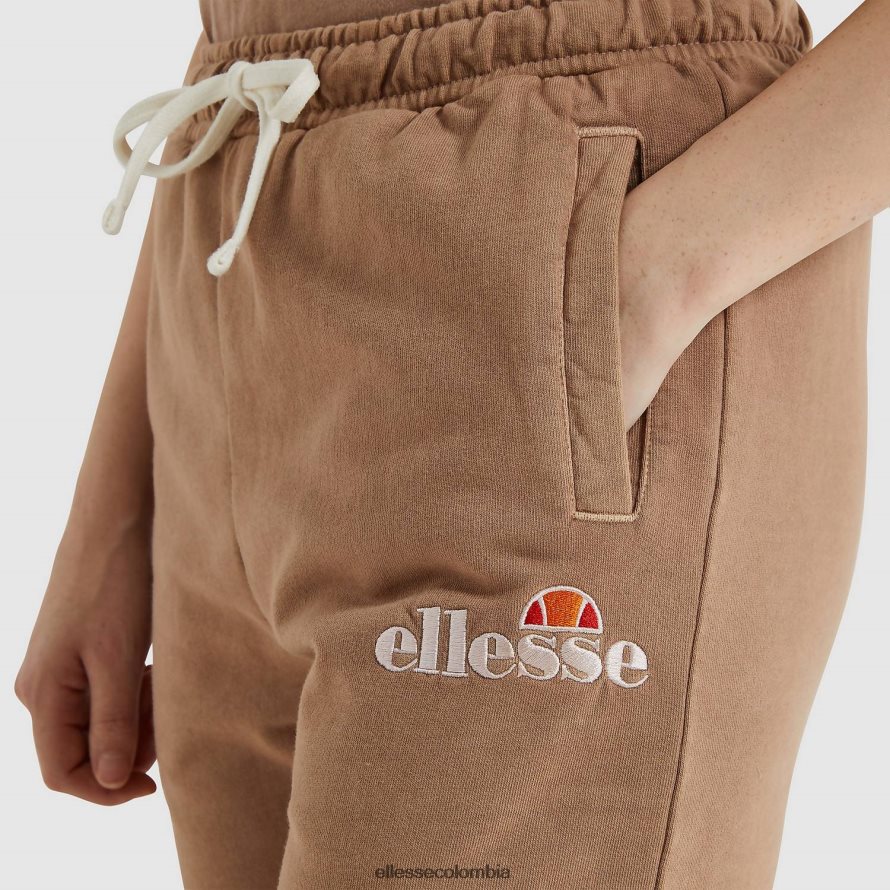 ropa marrón mujer Ellesse pantalones jogging capri taran 00TXB185