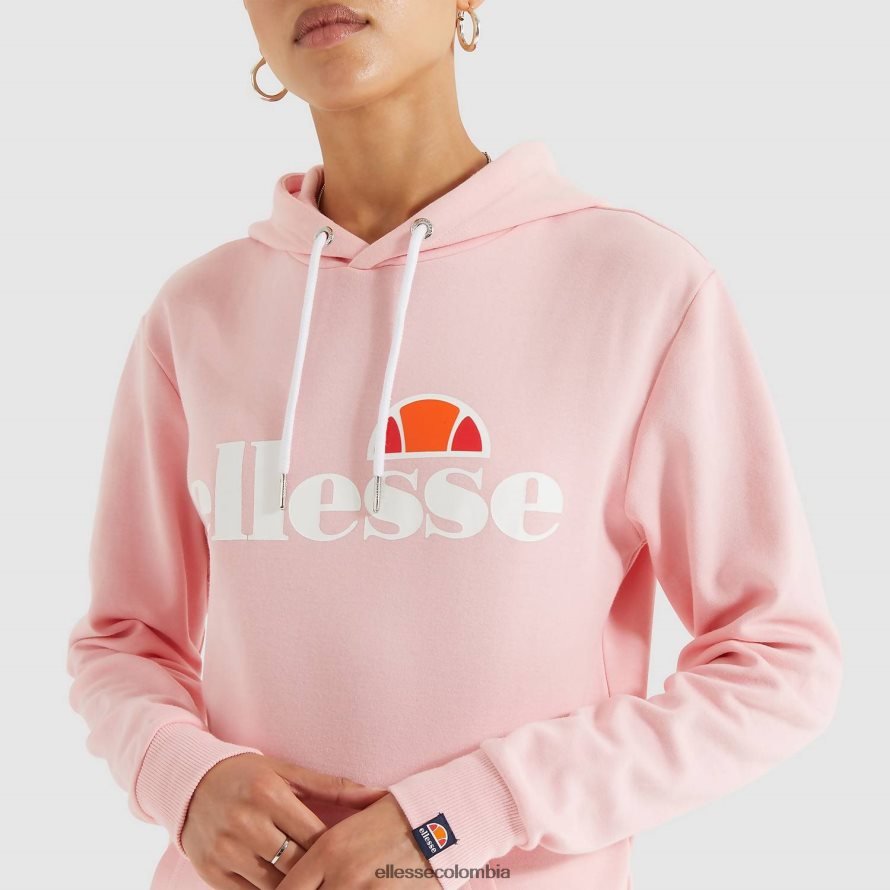 ropa Rosa claro mujer Ellesse torices oh sudadera con capucha 00TXB27