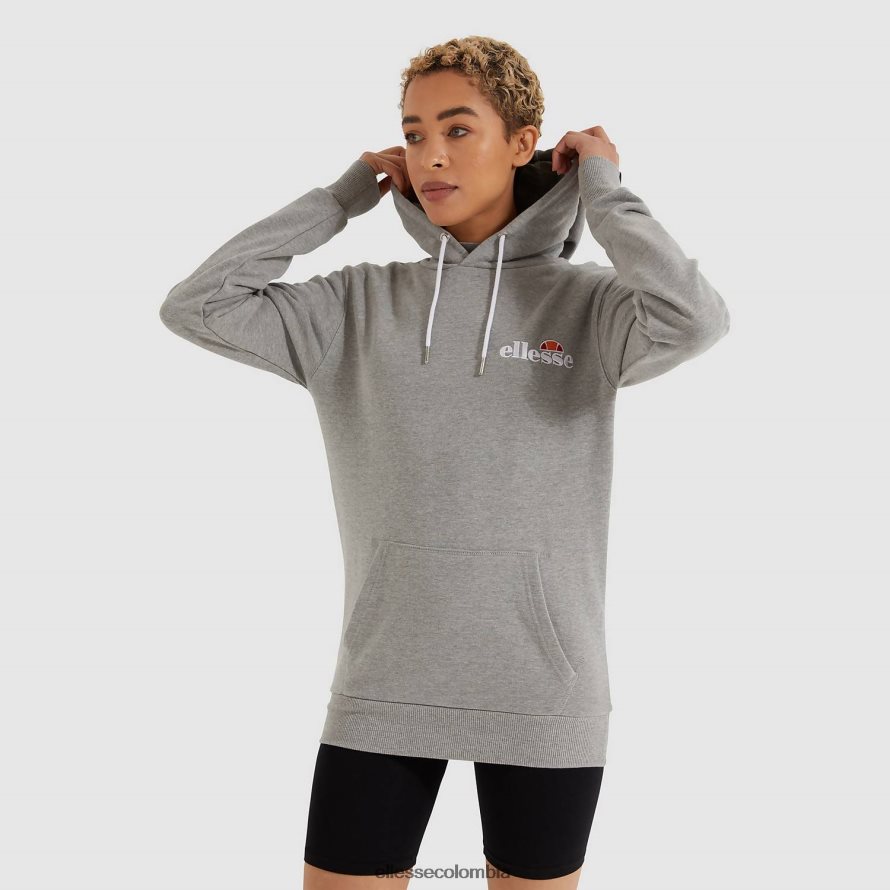 ropa gris mujer Ellesse sudadera con capucha noreo 00TXB39