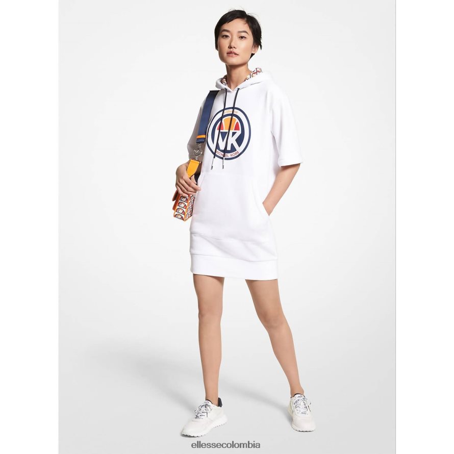 ropa logo mujer Ellesse vestido con capucha de mezcla de algodón mk 00TXB37