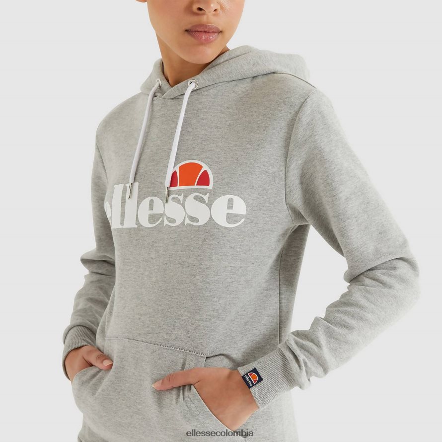 ropa marga gris mujer Ellesse torices oh sudadera con capucha 00TXB26