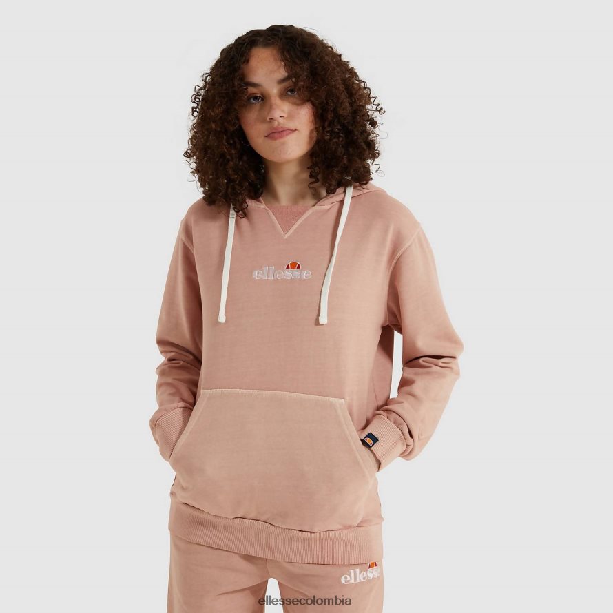 ropa marrón mujer Ellesse sudadera con capucha dafni 00TXB171