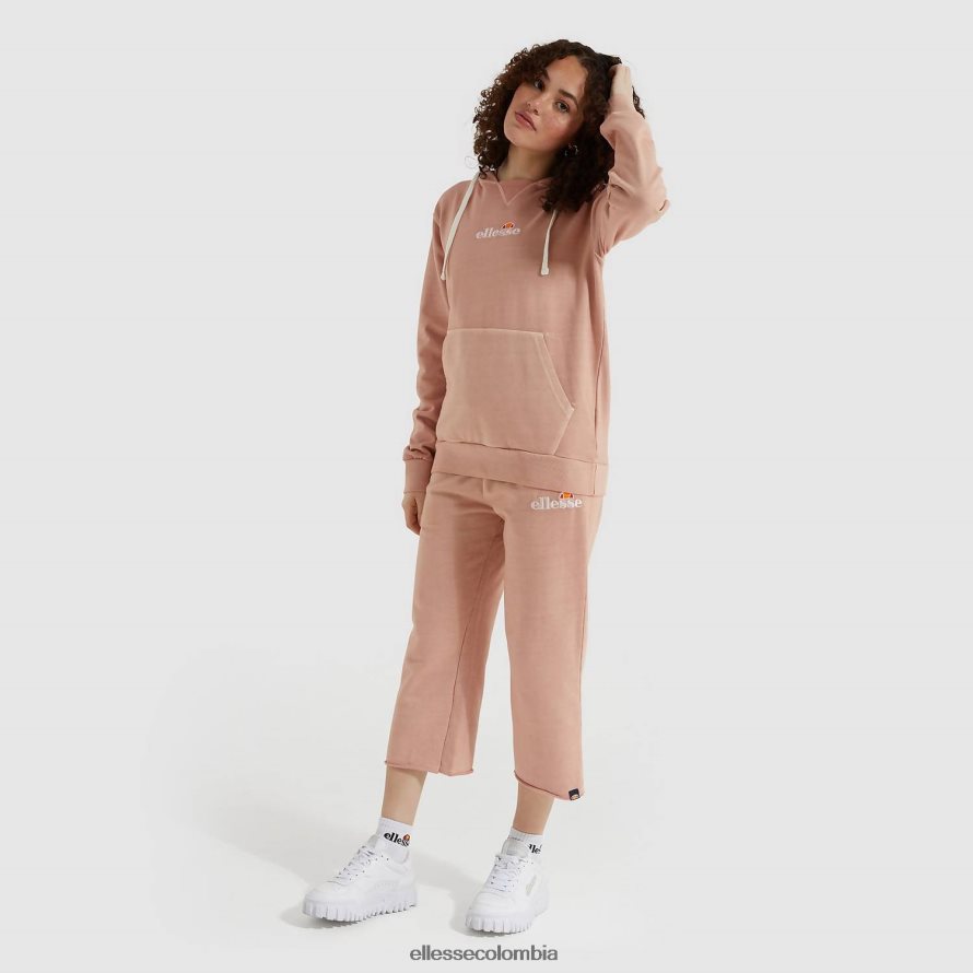 ropa marrón mujer Ellesse sudadera con capucha dafni 00TXB171