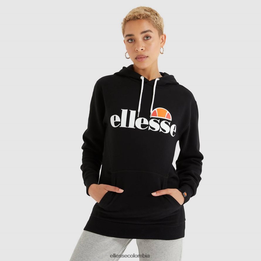 ropa negro mujer Ellesse torices oh sudadera con capucha 00TXB24