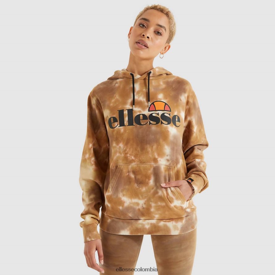 ropa teñido anudado mujer Ellesse torices oh sudadera con capucha 00TXB174