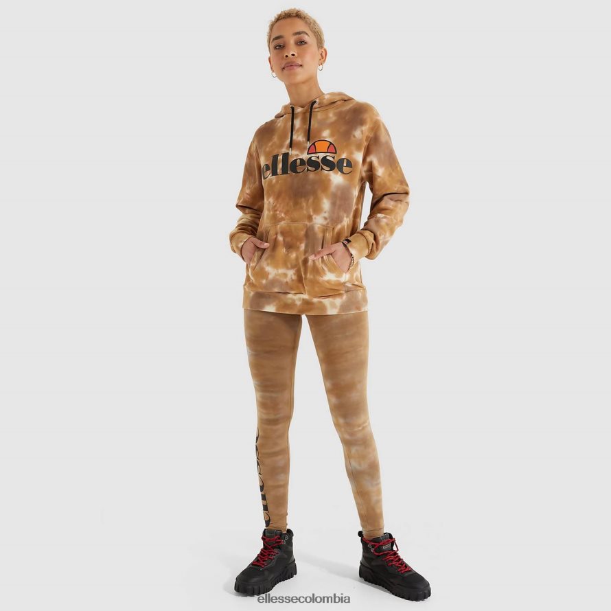 ropa teñido anudado mujer Ellesse torices oh sudadera con capucha 00TXB174