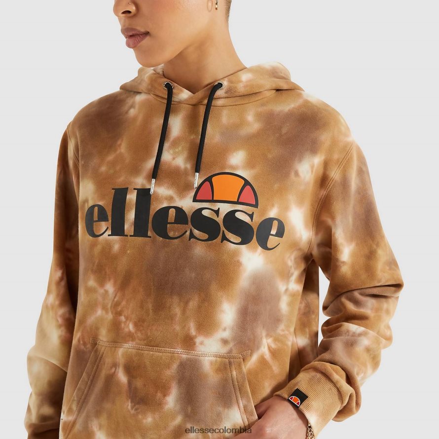 ropa teñido anudado mujer Ellesse torices oh sudadera con capucha 00TXB174