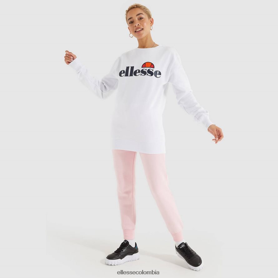 ropa blanco mujer Ellesse sudadera agata 00TXB31