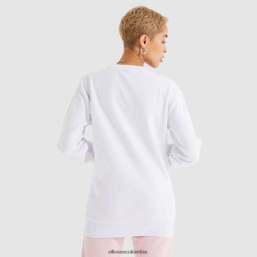 ropa blanco mujer Ellesse sudadera agata 00TXB31