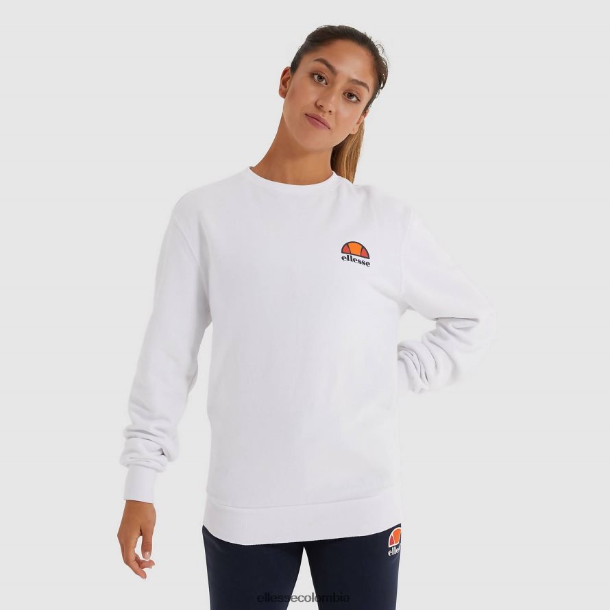 ropa blanco mujer Ellesse sudadera harford 00TXB35