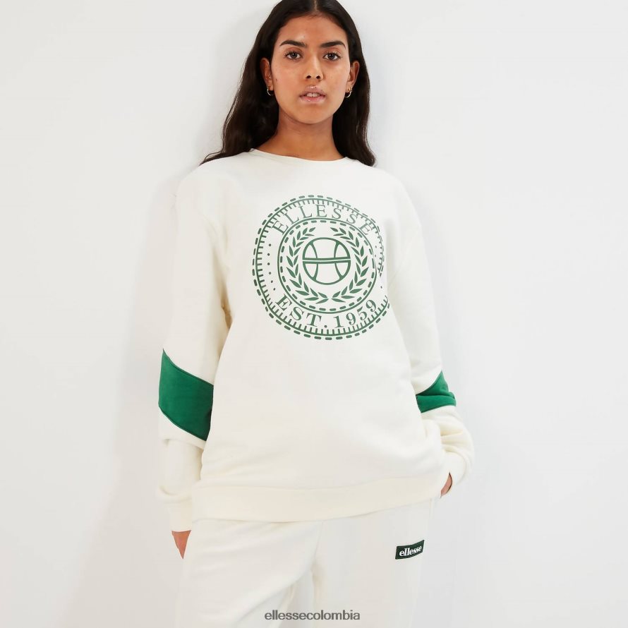 ropa blanquecino mujer Ellesse sudadera swansea 00TXB38