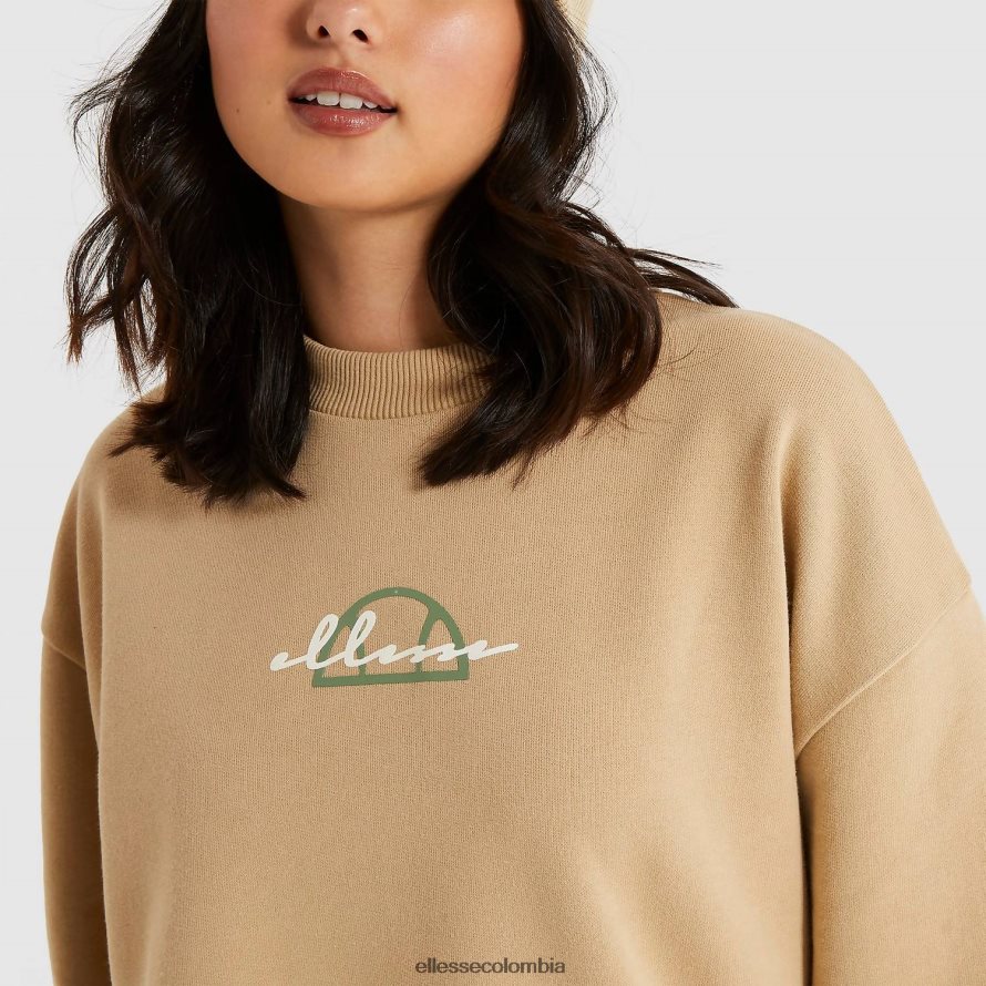 ropa marrón claro mujer Ellesse sudadera suellen 00TXB180