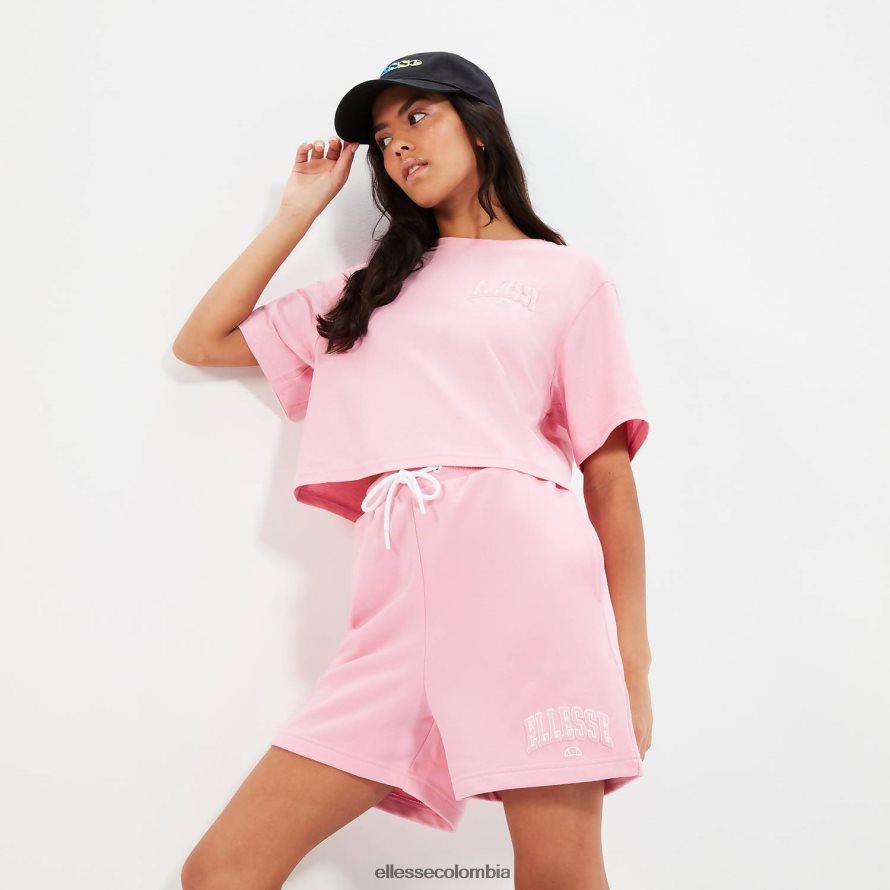 ropa rosa mujer Ellesse sudadera corta guiditta 00TXB20
